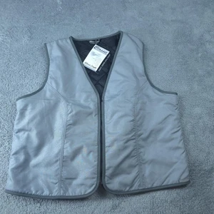 Silver Eagle Outfitters Vest Mens 3XL Gray Classic Evaporative Cooling Made USA - Picture 1 of 10