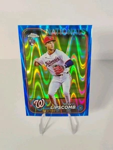 Trey Lipscomb RC - 2024 Topps Chrome Update #USC134 Blue RayWave/150 - Rookie - Imagen 1 de 2
