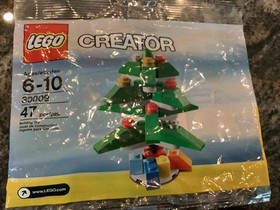 LEGO Creator Christmas Polybag  30009  Christmas Tree 2009 Sealed FREE SHIPPING 
