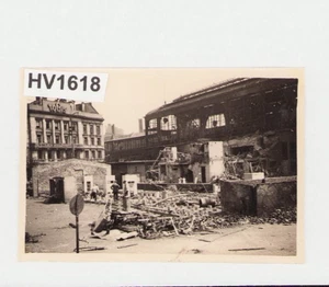 Original Unpublished German WWII Photo Berlin Bahnhof Friedrichstrasse (2) 1944 - Picture 1 of 3