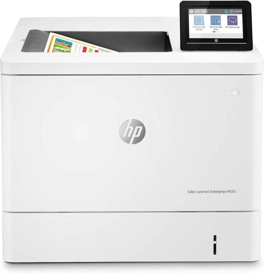 HP Color Laserjet Enterprise M555dn дуплексный принтер (7ZU78A) 38 страниц напечатано - Изображение 1 из 1