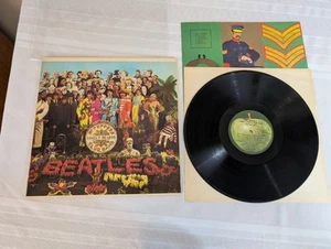 THE BEATLES SGT PEPPERS Vinyl LP  Apple Label w/ Insert  EX/EX - Picture 1 of 10