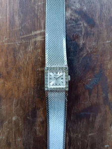 Vtg Rotary Swiss Art Deco women jewel wristwatch - Picture 1 of 3