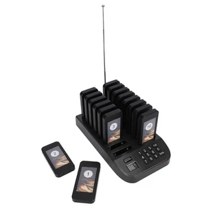Calling Pager System Wibracje LED System połączeń dla gości 1 Transmitte Hot - Zdjęcie 1 z 20
