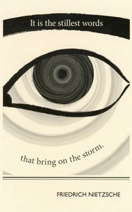 Las palabras más tranquilas traen la tormenta, Friedrich Neitzsche, 1891 -- Nueva POSTAL - Imagen 1 de 2