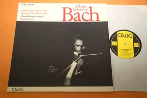 Otto Buchner Bach Partitas Nos. 1 & 3 for Solo Violin German Ed1 Calig Stereo NM - Bild 1 von 3