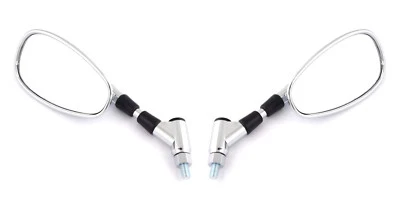 Rétroviseur latéral Paire Rearview mirror pour Yamaha BT 1100 Bulldog 02-06 - Photo 1/2