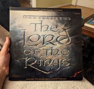 LORD OF THE RINGS OST Leonard Rosenman FANTASY LOR-1 2XLP Ex gatefold - Picture 1 of 10