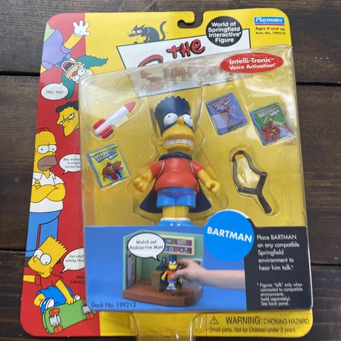 The Simpsons Toy Figure by Playmates - Bartman - Series 5 Cover