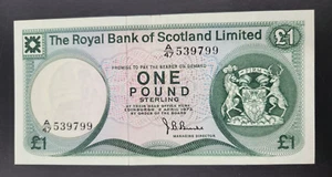 Scotland - 1 Pound - 1973 - WPM# A/47 539799 - Picture 1 of 2