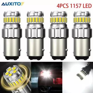 4X AUXITO 1157 7507 LED Reverse Light Daytime Running DRL Lamp Bright White Bulb - Bild 1 von 12