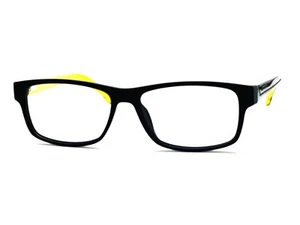 AUTHENTIC LACOSTE L2707 002 Matte Black Men Rectangle Eyeglasses 53mm 15 145 - Picture 1 of 9