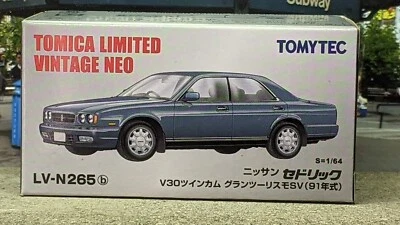 TOMICA LV-N265b NISSAN CEDRIC V30 GRAN TURISMO SV МАСШТАБ 1:64 ОГРАНИЧЕННЫЙ ВИНТАЖНЫЙ NEO - Изображение 1 из 4