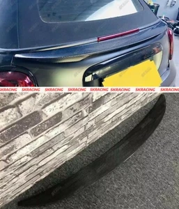 Real Carbon Fiber For Mini Cooper S F57 ConvertibleRear Trunk Spoiler Wing Lip - Picture 1 of 28