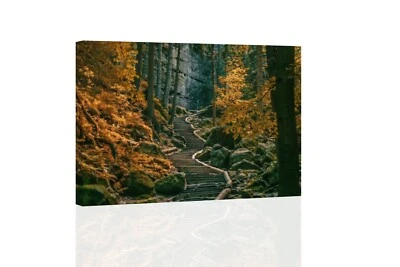 Stairs To Solace - CANVAS OR PRINT WALL ART - Image 1 of 3