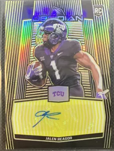 🔥Jalen Reagor 2020 Chronicles Draft Picks Obsidian Red Rookie Auto 7/7🔥 - Picture 1 of 2