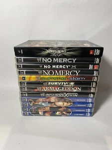 WWE/WWF Wrestling DVD Bundle X 12 *Free Post* - Picture 1 of 3