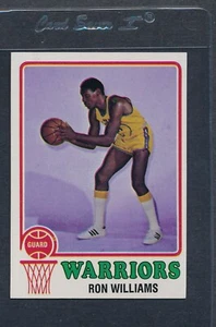 1973/74 Topps #023 Ron Williams Warriors NM *1116 - Picture 1 of 1