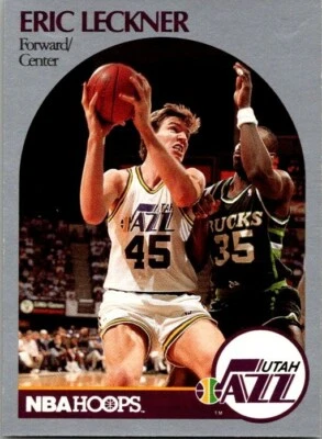 1990-91 NBA Hoops - Eric Leckner #291 - Image 1 of 2