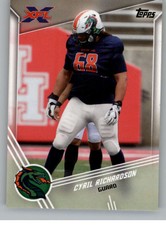 2020 Topps XFL Football Base Singles (Pick Your Cards)