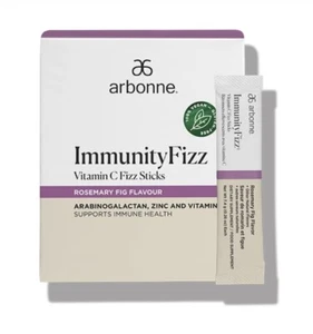 Arbonne Immunity Fizz Vitamin C - Rosemary Fig Flavour BBE 07/24 RRP £66