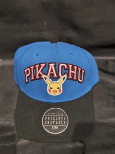 Sombrero azul Nintendo Pokemon Pikachu Pokemon BioWorld NUEVO CON ETIQUETAS NUEVO CON ETIQUETA - Imagen 1 de 2
