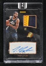 2015-16 Panini NBA Finals Promo Pack Relic /25 Trey Lyles #19 Rookie Auto RC
