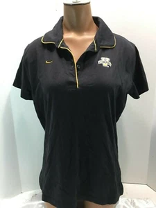 Nike Team Vanderbilt Commodores Logo Polo Shirt (girls L Womens S ) Black DriFit - Picture 1 of 4