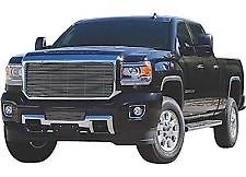 15-16 SIERRA HD2500 HD3500 CUT OUT BILLET GRILLE CARRIAGE WORKS 47442 POLISHED Foto 1 de 1