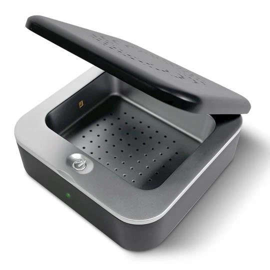 Lucid Hearing Aid UV Sanitizer & Dryer HLT-LED-DRYER2-BK Black