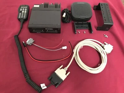 UPGRADED MOTOROLA ASTRO SPECTRA W3 VHF P25 DIGITAL MOBILE RADIO 50 WATT - HAM - Image 1 of 4