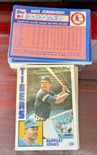 1984 Topps Traded Baseball Card Singles (#1-132) U Pick! 15 Cent Shipping!