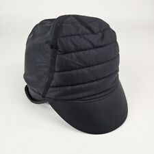 C9 Champion Quilted Fleece Lined Brimmed Hat Beanie One Size Black Soft