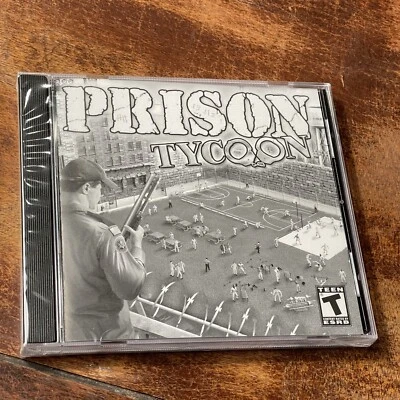 Prison Tycoon PC 2005 Game for Windows New Sealed CD Case - No Box - Image 1 of 2