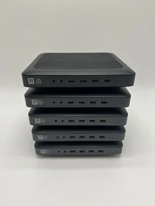 Lot of 5 - HP T620 Thin Client AMD GX-415GA 4GB Ram 8GB Flash Storage ThinPro OS - Picture 1 of 10