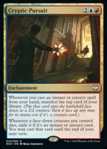 [4x] Cryptic Pursuit Near Mint, English New Capenna Commander MTG Magic - Picture 1 of 1