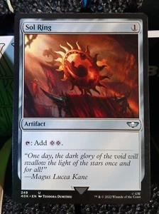 Sol Ring 249 Warhammer 40K Commander Magic The Gathering Card  - Picture 1 of 2