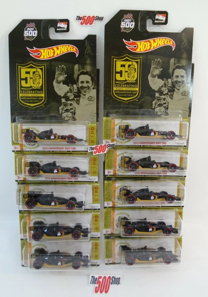 Mario Andretti 2019 50th Anniversary Indy 500 Hot Wheels