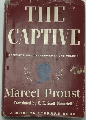 Vintage THE CAPTIVE Marcel Proust Modern Library No 120 Modern Library Edition Foto 1 de 2