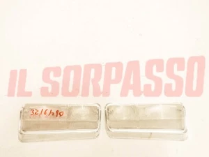 PLASTICHE FANALINI FRECCE ANTERIORI ALFA ROMEO 1750 2000 BERLINA ORIGINALI OLSA  - Picture 1 of 4