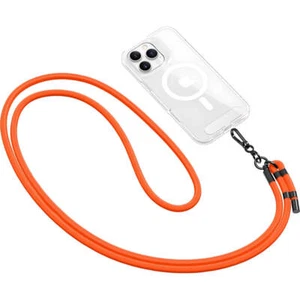 Handy-Schlüsselband für Telefon Tech Protect Handy-Lanyard Lanyard Neon Orange - Zdjęcie 1 z 3