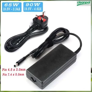 90W/65W 19.5V AC Adapter Laptop Charger for Dell 4.5mm x 3.0mm Pin 7.4mm x 5.0mm - Picture 1 of 15
