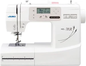 New JUKI Sewing Machine HZL-78H White Computerized Japanese Manual Craft - Picture 1 of 3