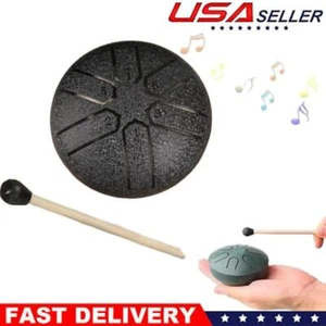 Steel Tongue Drum Rain Chime Rain Drum Instrument For Outside, Drum Handpan-US - Picture 1 of 5
