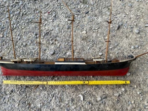 Schiffsmodell PAMIR Größe ca. 60 cm - Dachbodenfund - #NLau - Bild 1 von 4