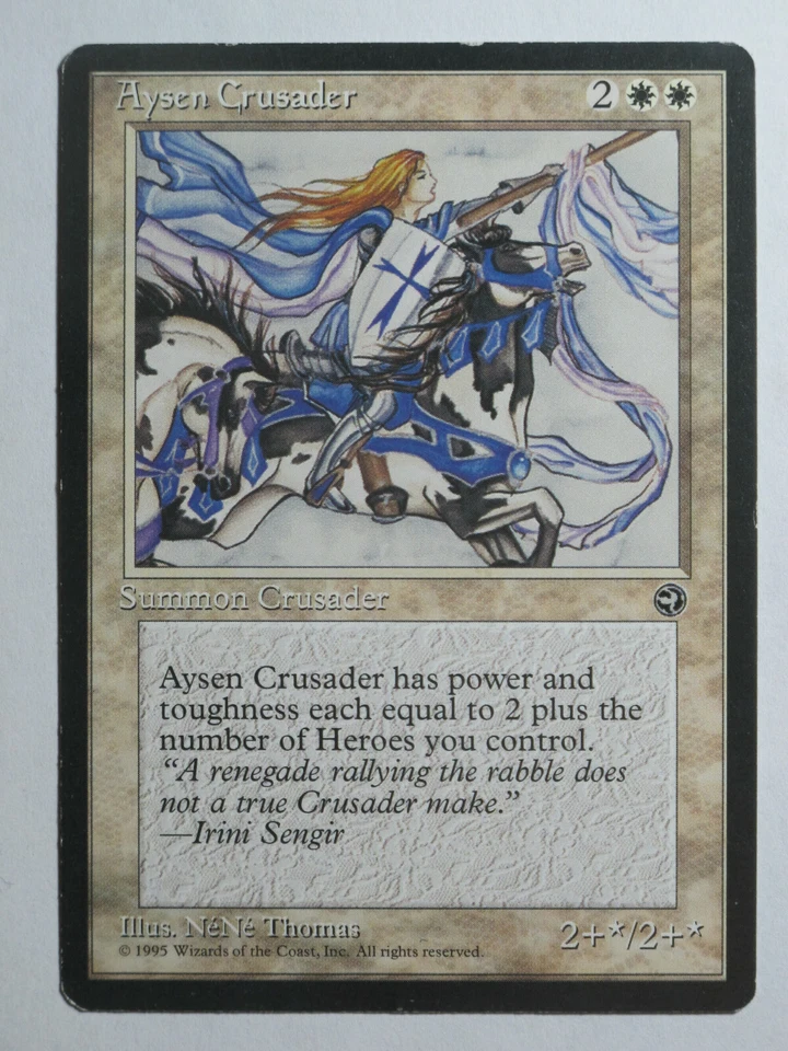   Aysen Crusader Homelands   English MTG Magic Played - Image 1 of 1