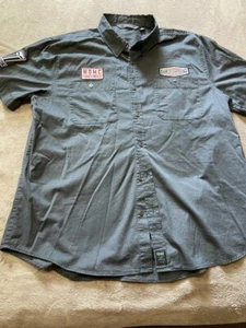 Harley Davidson Shirt Men 2XL XXL Gray Long Sleeve Button Up Motorcycle Biker 1A - Bild 1 von 8