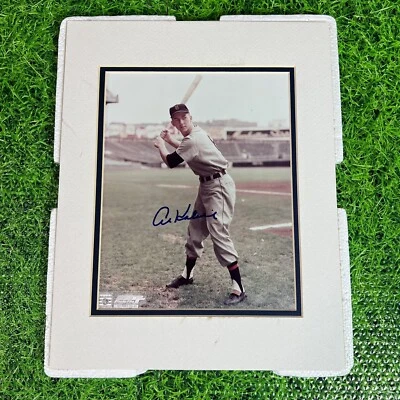 Signed Detroit Tigers Baseball HOF AL KALINE Autographed 8X10 Photo - - Image 1 of 4