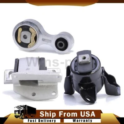 Soportes de motor/puntal de par/transmisión 3x para Mercury Milan 2,3 L 2006-2009 Foto 1 de 4