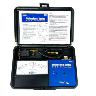 Supco VG66 Professional Series Analog Vacuum Gauge 50 - 5000 Microns Made in USA - Image 1 of 4